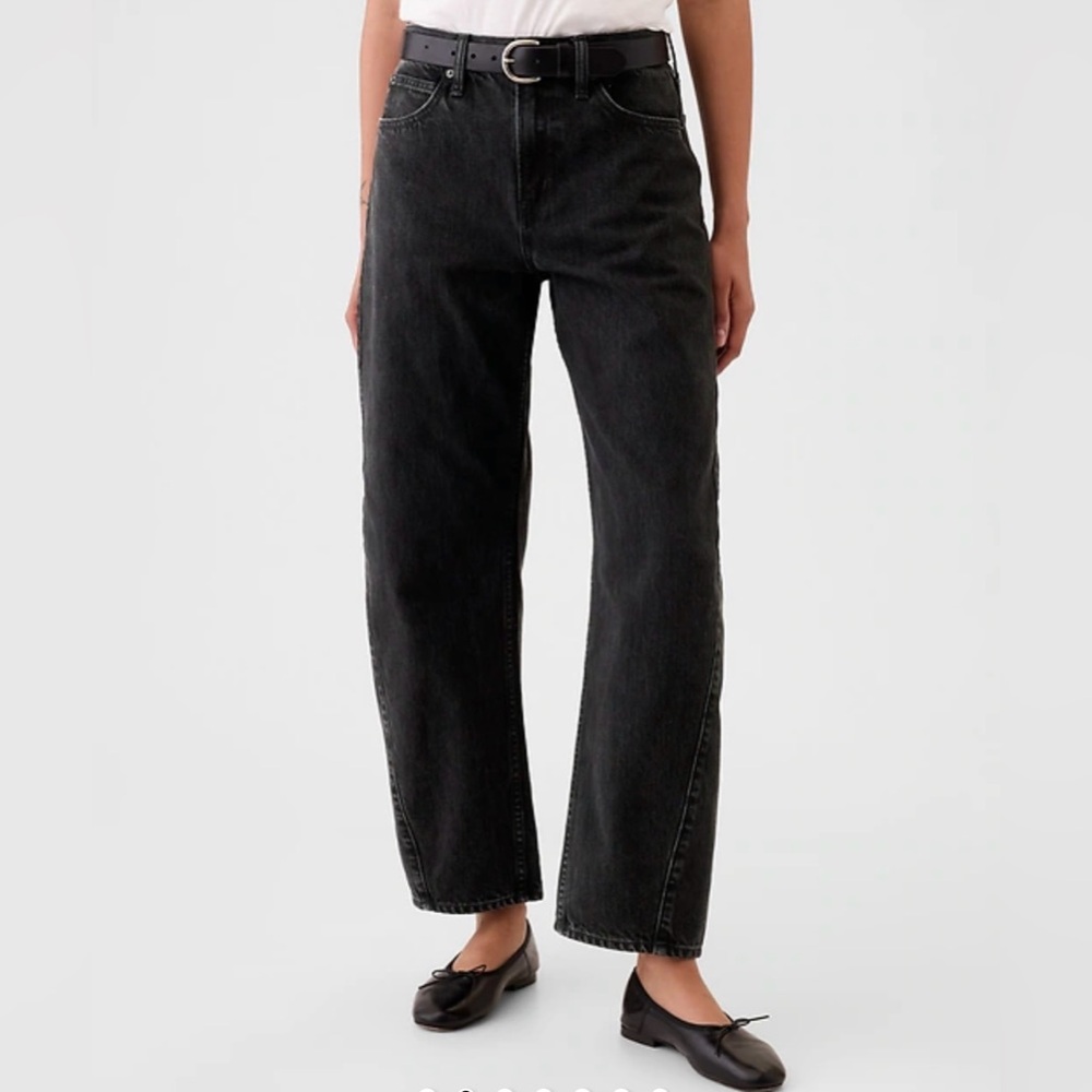 GAP Women's High Rise Baggy Barrel Jeans